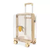 Konges Slojd kovček TRANSPARENT TRAVEL SUITCASE