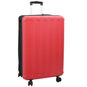 vidaXL Sklopivi Kofer Tvrdi 28 Crvena 50x30x76 cm ABS