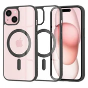 Ovitek Techsuit MagSafe Pro za iPhone 15 - črn