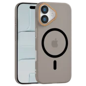 Matte Color MagSafe maska za iPhone 16 Plus – siva