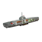 REVELL maketa U-BOAT XXI TYPE W. INTERIEUR