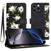 Etui Techsuit FlipCraft za iPhone 16 Pro Max - flowers of the dawn