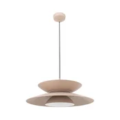 MAXLIGHT P0698 - LED viseci luster na sajli MAYUMI LED/12W/230V precnik 50 cm CRI 96 bež