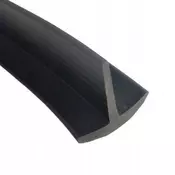 shumee Gumijasto tesnilo za fotovoltaični nadstrešek Gumijasti profil T 25x24 mm metrov