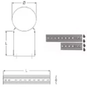 ENOSLOJNI DIMNIK RAZŠIRITEV PRO 105mm