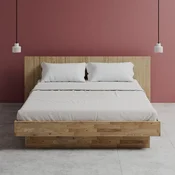 Bessagi Home Postelja Duna, Barva Hrasta, 180x200cm