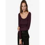 Busem Top Oberteile burgund