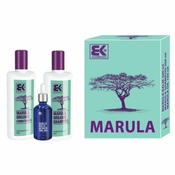Brazil Keratin Darilni set Marula z naravnim eksotičnim oljem za lepoto in svežino las in telesa