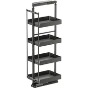 VS TAL Larder 4 set izvleka visoke omare Essentio, ŠK 400 mm, lava, siva