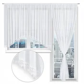 shumee ZAVESA za okno, balkon, komplet GUIPURA VOILE za dnevno sobo, spalnico 400x145 200x250