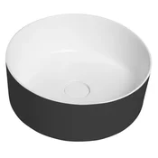 SAPHO Rockstone Ultratanek Umyvadlo na Desko O38 cm, Bela Mat
