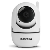 Smart Wi-Fi vrtljiva nadzorna kamera FullHD 1080p Tuya smart bela