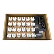 Techly IWP-KIT-C6U90 Set od 24 Cat6 UTP Keystone modula s alatom za stezanje