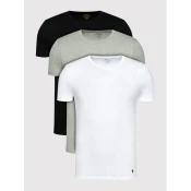 Polo Ralph Lauren Majica 3 Piece 491719 Črna Bela Siva