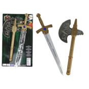 shumee Sword Axe Knight Set Viteško orožje za otroke