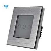 Exeshop 3g wi-fi pametni prekidacI al nn silver (WiFi touch switch) ( ss037 )