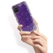 Overboard Bleščeč ovitek za Samsung Galaxy A02s, vijoličen