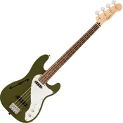 Fender Squier Paranormal Precision Bass Thinline SJ LRL Olive Električna bas kitara
