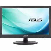 ASUS USB-powered monitor VT168N, 15.6(39.6cm)W (16:9)1366x768, glare, 200cd/aŽ!, 50,000,000:1, 10ms (90LM02G1-B01170)