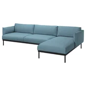 ÄPPLARYD Sofa 4-sed i lenjivac, Gunnared svetloplava