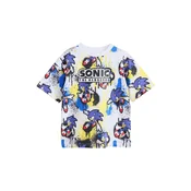 Next Majica Sonic ecru / safir / rumena / črna