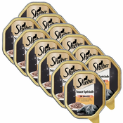 Sheba Sauce Spéciale puran in zelenjava 12x85 g