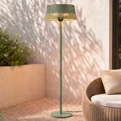 Lucande terasni grelnik Pyravo, zelen, 200 cm, aluminij, IP44 - Sodobni - zelena - Kovina
