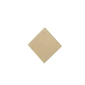 Leseni izdelki za izdelavo nakita - kvadrat 3 cm