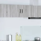Ormar za Zid LUCCA Siva sonoma 80 x 31 x 40 cm