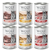 Wolf of Wilderness Senior “Expedition” 6 x 400 g - Mešano pakiranje
