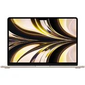 APPLE Laptop MacBook Air 13, M2, 16GB, 256GB SSD, YU raspored (mc7w4cr/a), Starlight