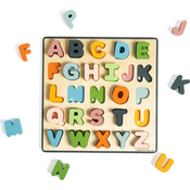 Bigjigs Toys Drvena puzzle velika slova - ABC