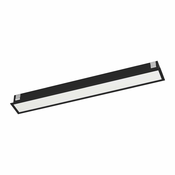 EGLO 900264 | Salitta Eglo ugradbena svjetiljka pravotkutnik 600x75mm 1x LED 1680lm 3000K IP65 crno, bijelo