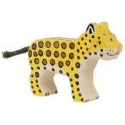 Drvena figurica Goki - Leopard, mali