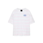 Pull&Bear Majica safir / roza / bela