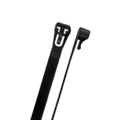VEZICE ZA PONOVNO UPORABO 200x4,5mm 22,2kg 100kos ČRNE | Topdom