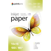 Fotopapier - 10 x 15 cm/190g - matný, 100 ks v balení