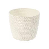 Lamela Pokrov za cvetlični lonec MAGNOLIA JERSEY plastika d19x16cm