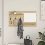 Vješalica za kapute na zidu Zidne Sonoma hrast 90 x 10 x 50 cm