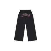 Ed Hardy Hlače svetlo siva / bordo / črna