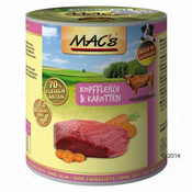 MACs Adult 6 x 800 g - Meso z glave & korenje