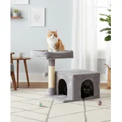 Paws & Whiskers Kuca za macke Cairo, Siva