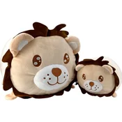 Magic Baby Lev - mamica z mladičkom - set plišastih igrač 20 in 40 cm