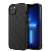 Karl Lagerfeld Perforated Allover ovitek za iPhone 13 mini (5,4) - črn