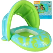 Ikonka BESTWAY 34091 Otroški napihljiv čoln s sedežem in streho zelen 1-2 leti 18 kg