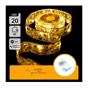Aigostar - LED lanac 20xLED/3xAA 2m topla bela zlatna