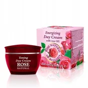 shumee Vlažilna dnevna krema za obraz Rose of Bulgaria 50 ml z vrtnico