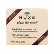 NUXE Reve de Miel Gentle Shampoo Bar nježni cvrsti šampon 65 g za žene