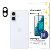 shumee Kaljeno steklo 9H za iPhone 16 s polno kamero