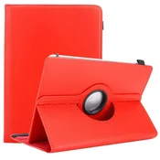 Cadorabo CADORABO LG v rdeči barvi - 360 stopinj Faux Leather Protective Cover z funkcijo stojala in elastičnim pasom, (20615427)